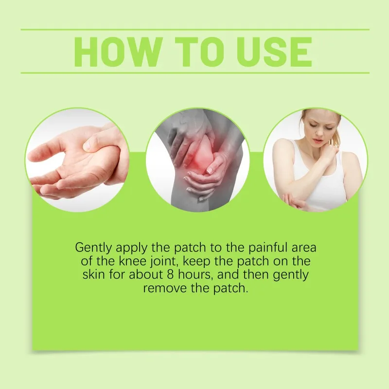 Пластырь для облегчения боли в колене из полыни нежный питательный улучшающий