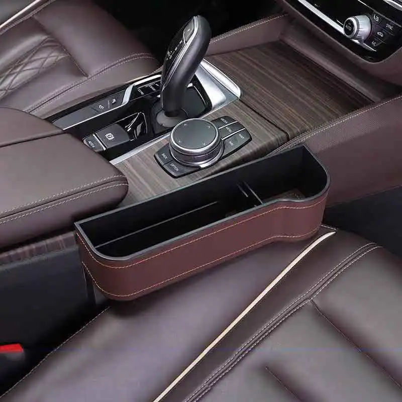 

For chevrolet Car Storage Box Organizer Car Seat Organizer Card Phone Holder Pocket Seat Gap Slit Pocket Catcher Organizer acces