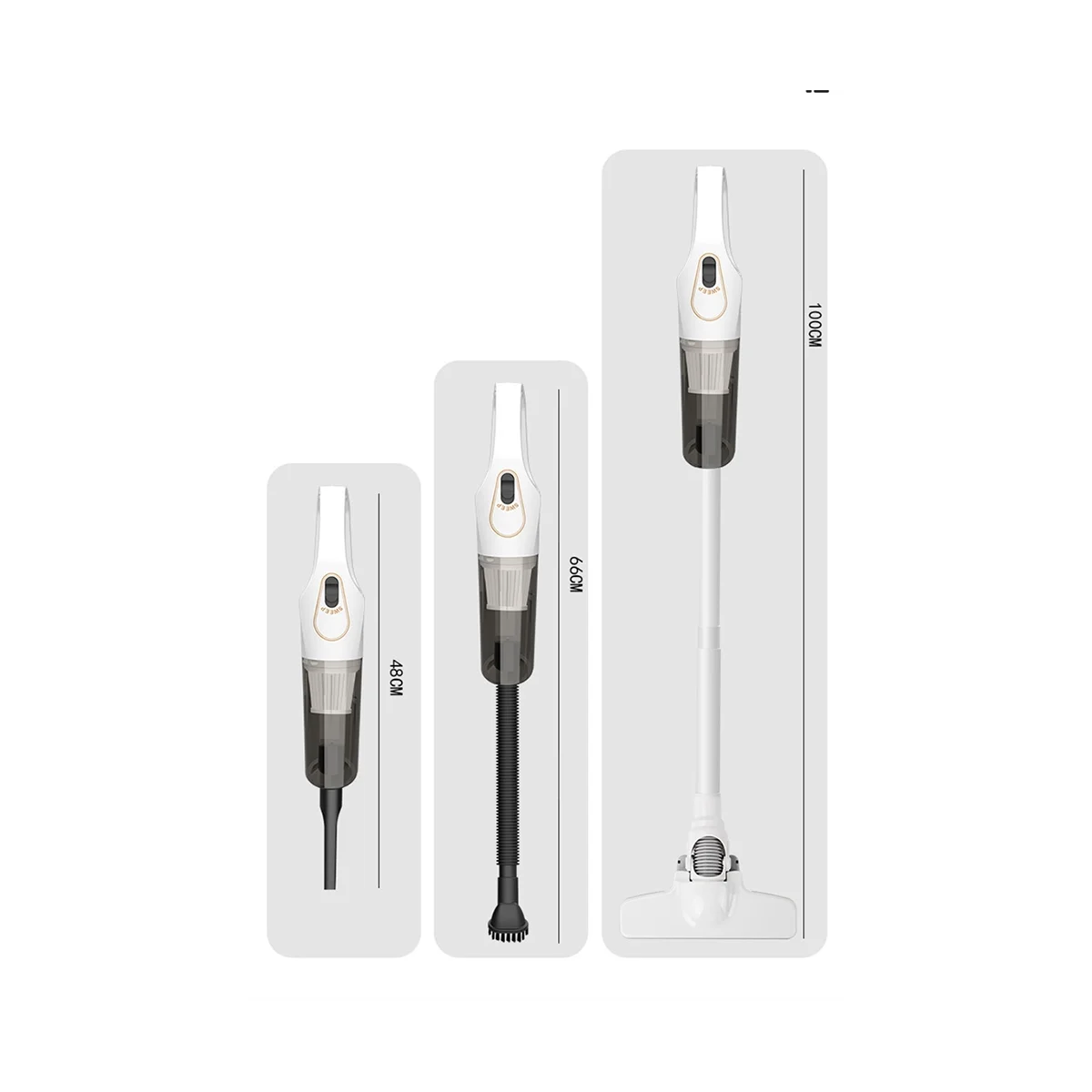 

New Car Vacuum Cleaner Portable Mini Handheld Vacuum Cleaner Car Dual-Purpose Dust Catcher Black