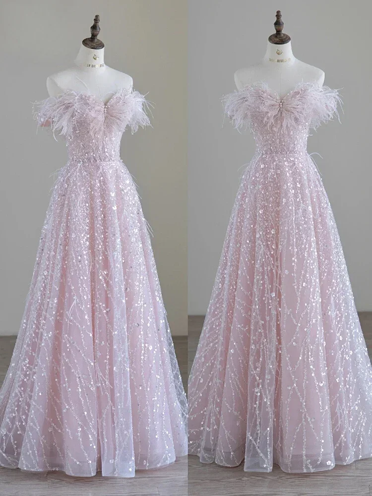 

Formal Dresses for Women Party Wedding Evening Gala Dress Prom Gown Elegant Gowns Robe Long Luxury Suitable Request Occasion New