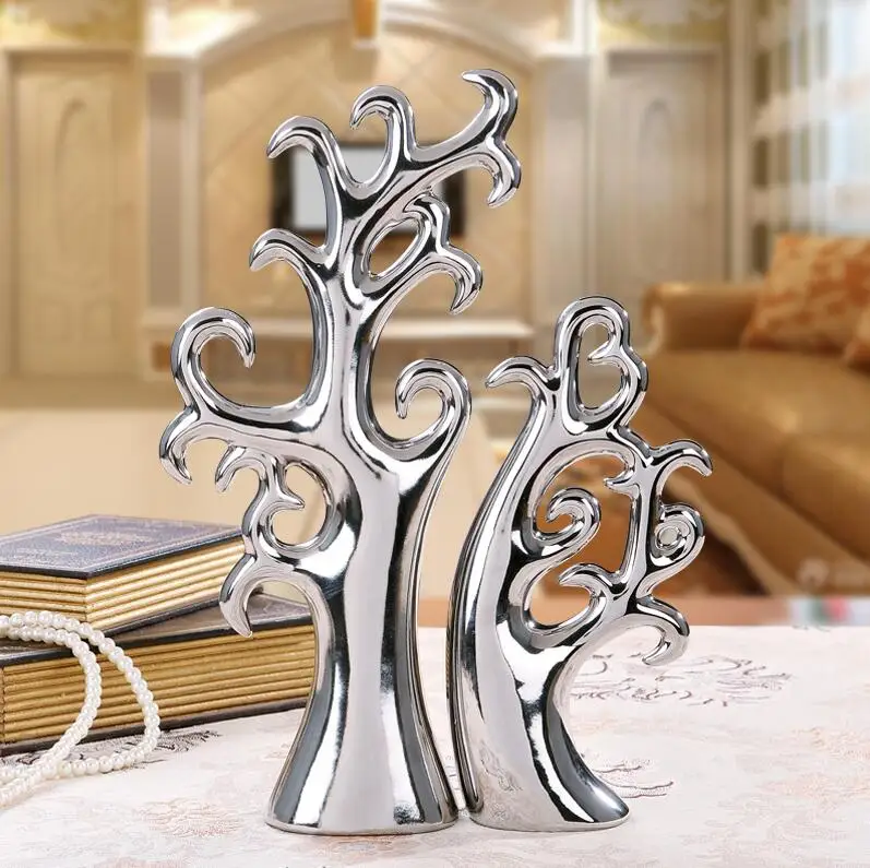 Современный керамический орнамент в виде животных фигурки лебедя цыпленка