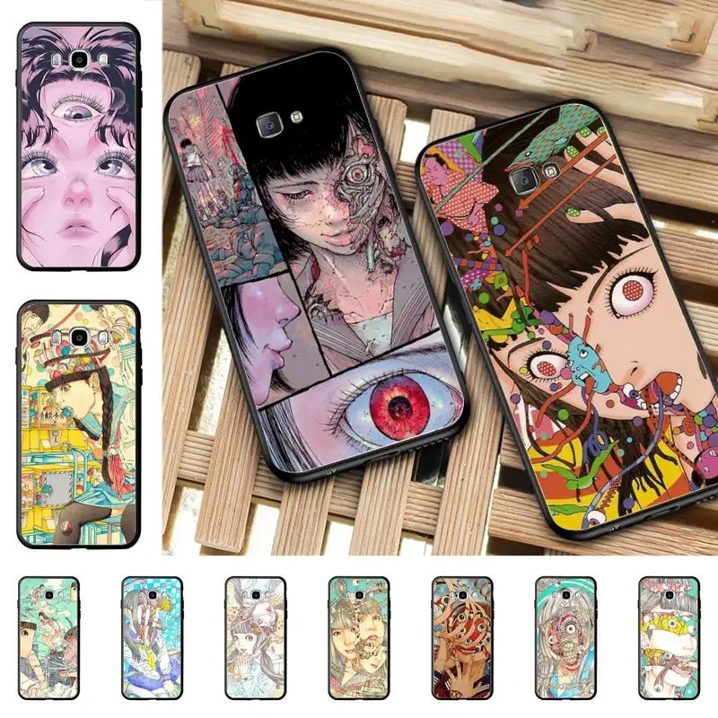 

shintaro kago Horror cartoons Phone Case for Samsung J 4 5 6 7 8 prime plus 2018 2017 2016 J7 core