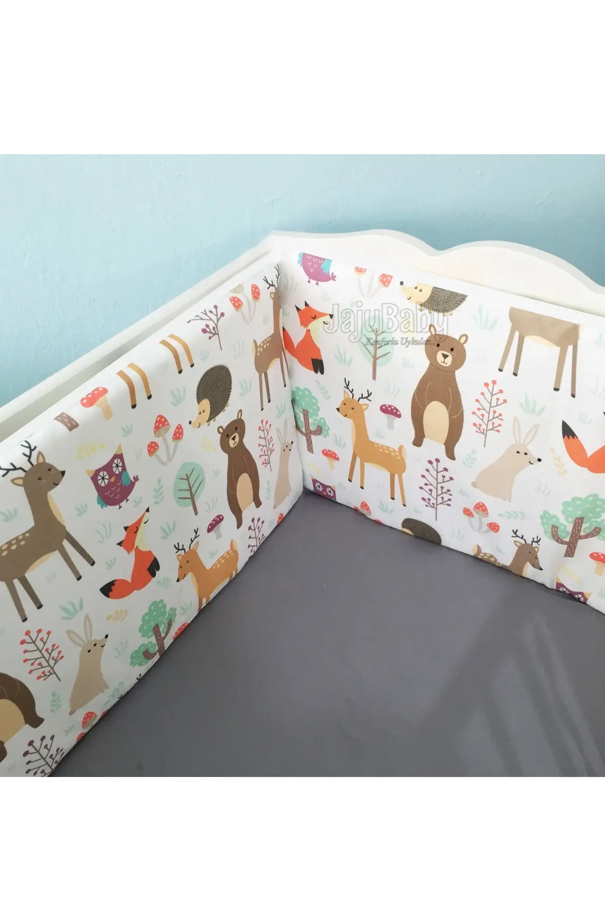 60x120 Forest Pattern Crib Edge Protection Crib Barrier