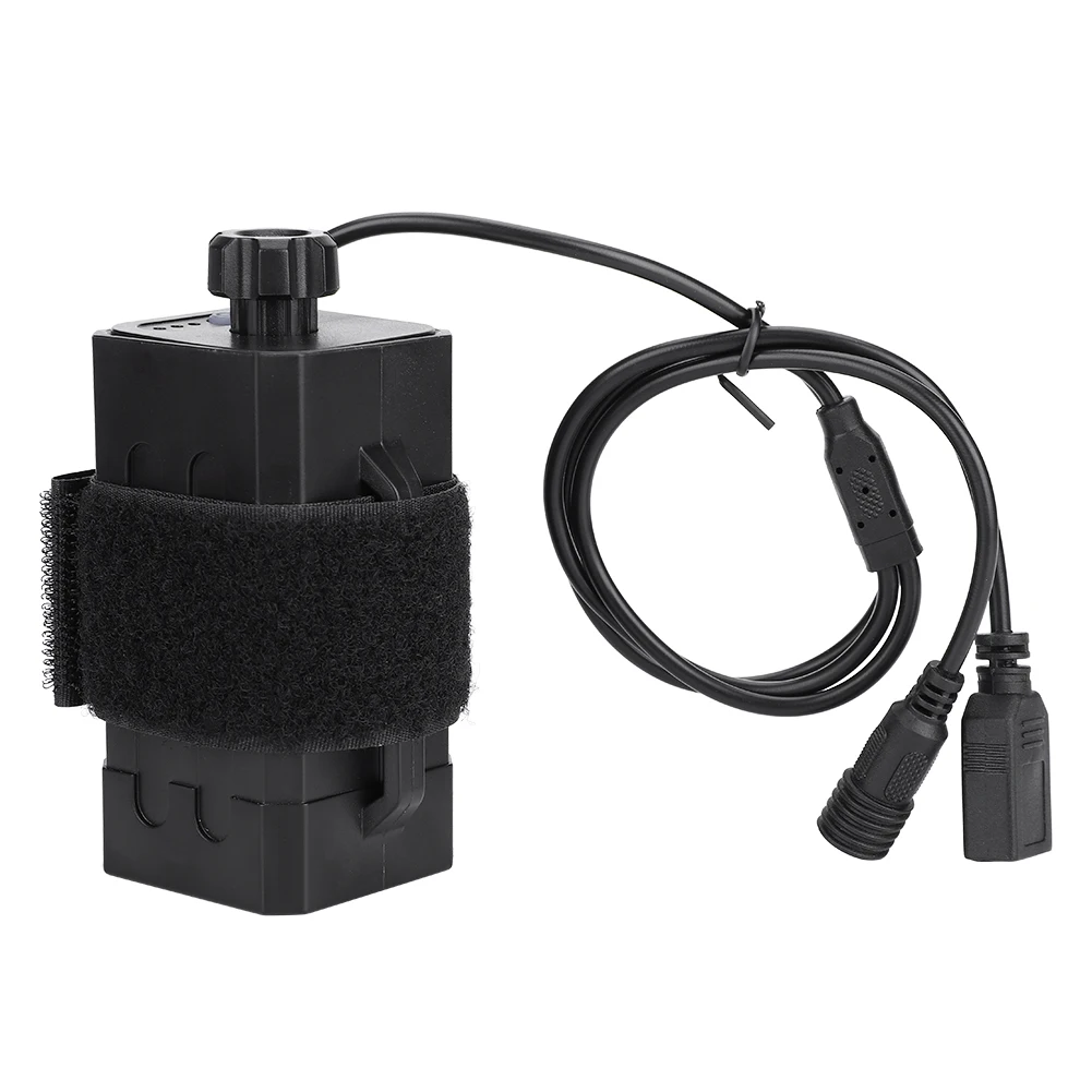 

18650 Waterproof Battery Pack Case House Cover USB/DC Double Interface For Bicycle Bike Lamp Battery Pack Cover