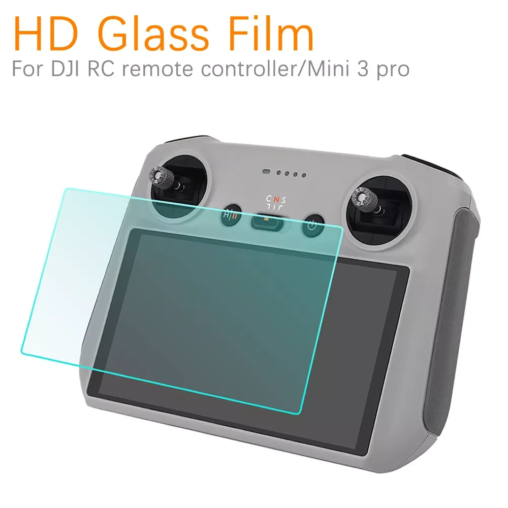 

NewDrone Accessory Kit Film for DJI Mini 3 Pro Glass Screen Protector Hardness Anti-Scratch Screen Film RC Remote Controller Acc