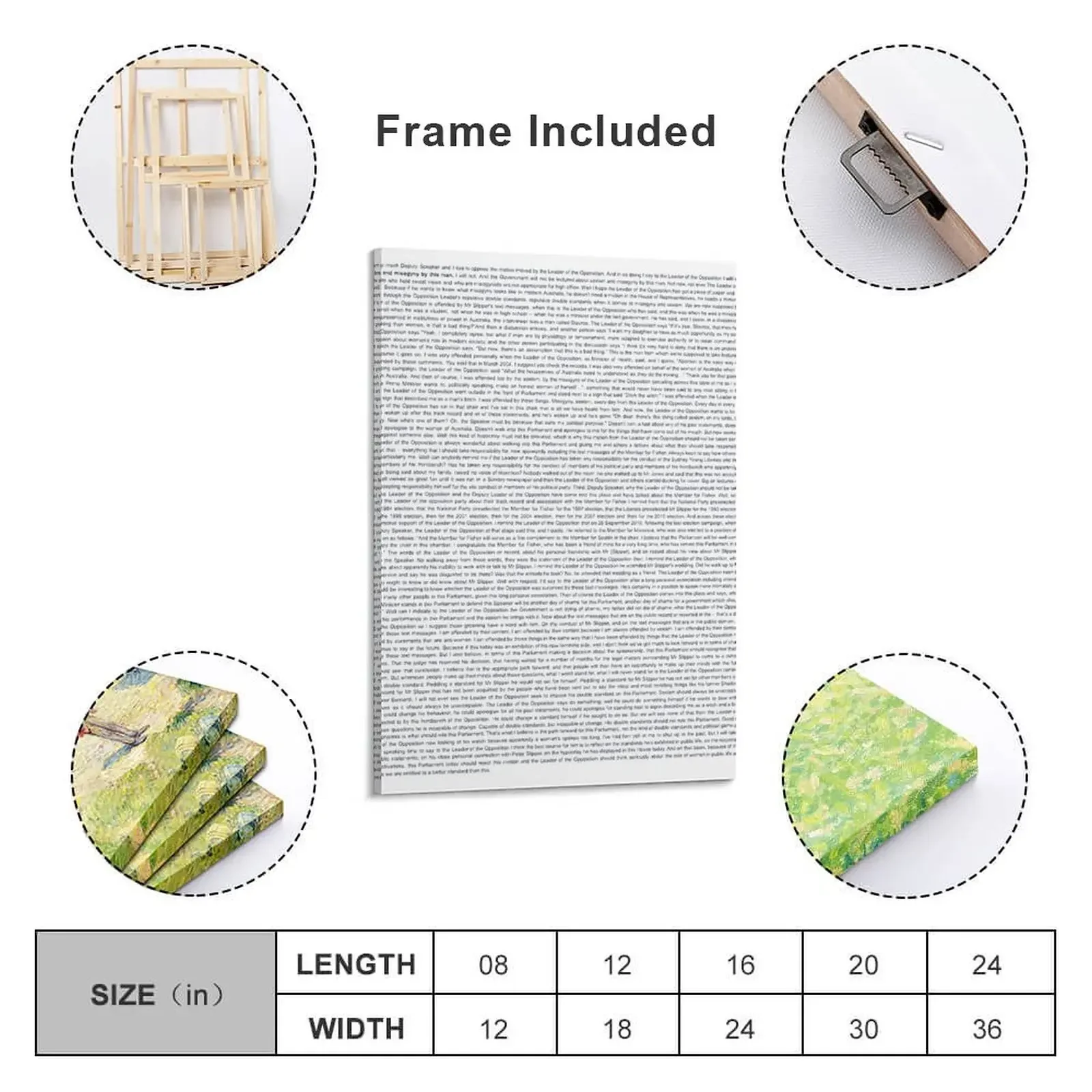 Печать на холсте Gillard's 2012