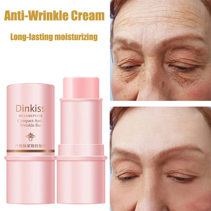 Instant Wrinkle Removal Multi Bounce Balm Collagen Stick Fade Fine Lines Brighten Dull Skin Tone Cream Korean Cosmetics