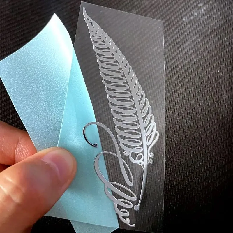 

Металлическая наклейка ZHUOYAN с рисунком листьев перьев