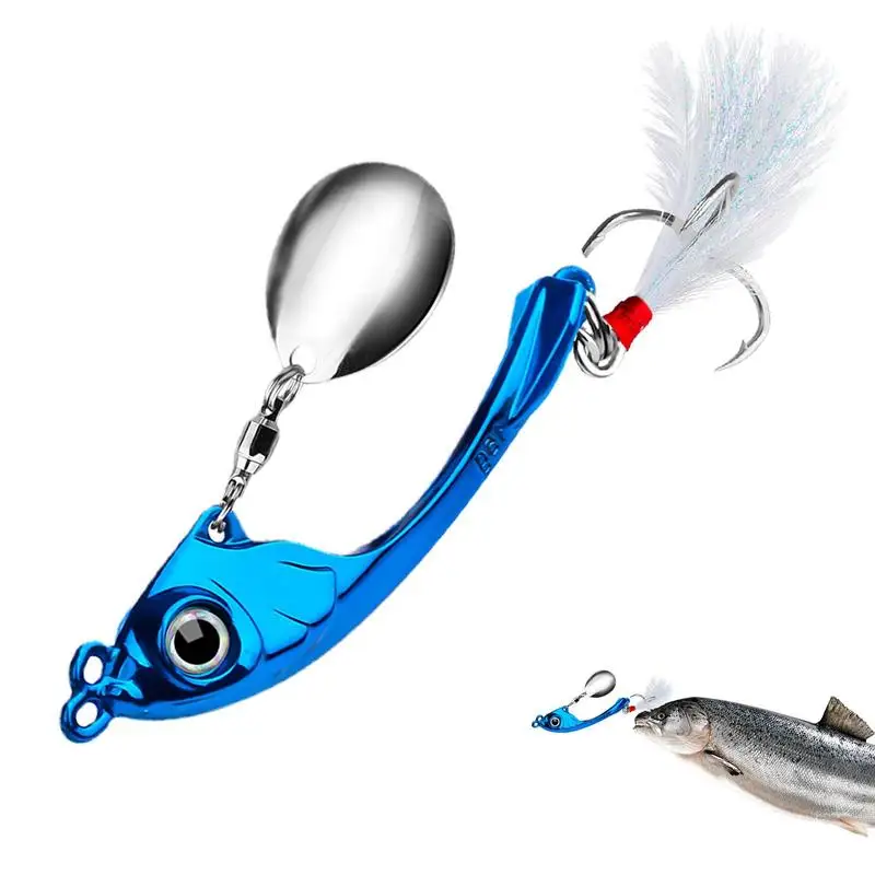 

Trout Spinners Lures VIB Tremor Sinking Minnow Lures With Hook Freshwater Fishing Lures Squid Saltwater Metal Fishing Baits