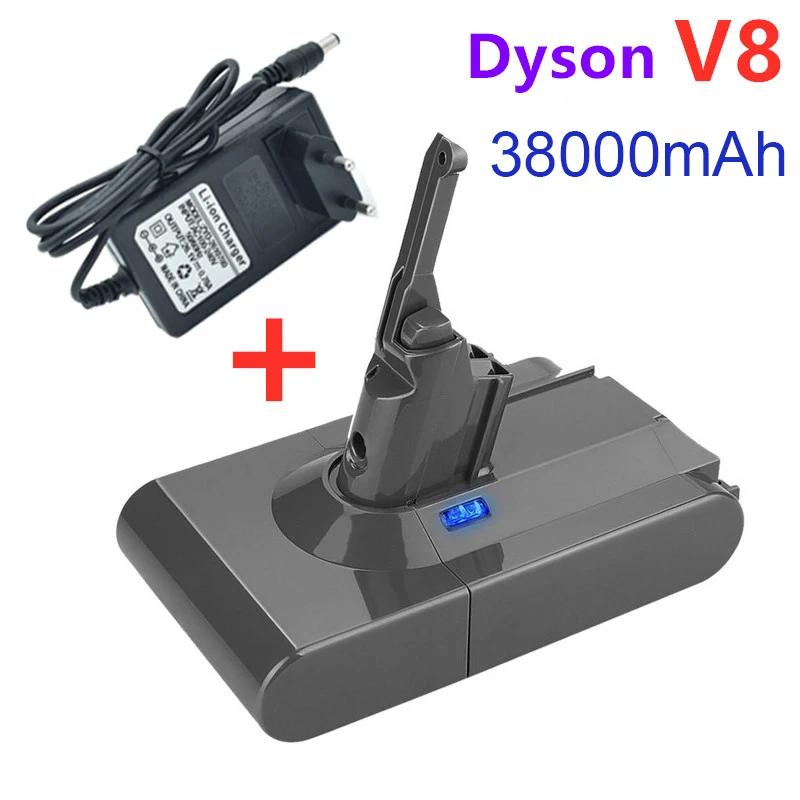 

Upgrade Neue DysonV8 38000mAh 21,6V Batterie für Dyson V8 Absolute/Flauschigen/Tier Li-Ion Staubsauger wiederaufladbare batterie