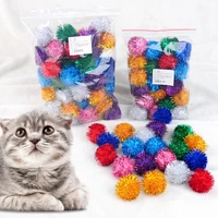pet toy cat interactive sound paper self hi fun colorful bright silk golden onion toy ball soft resilient toys