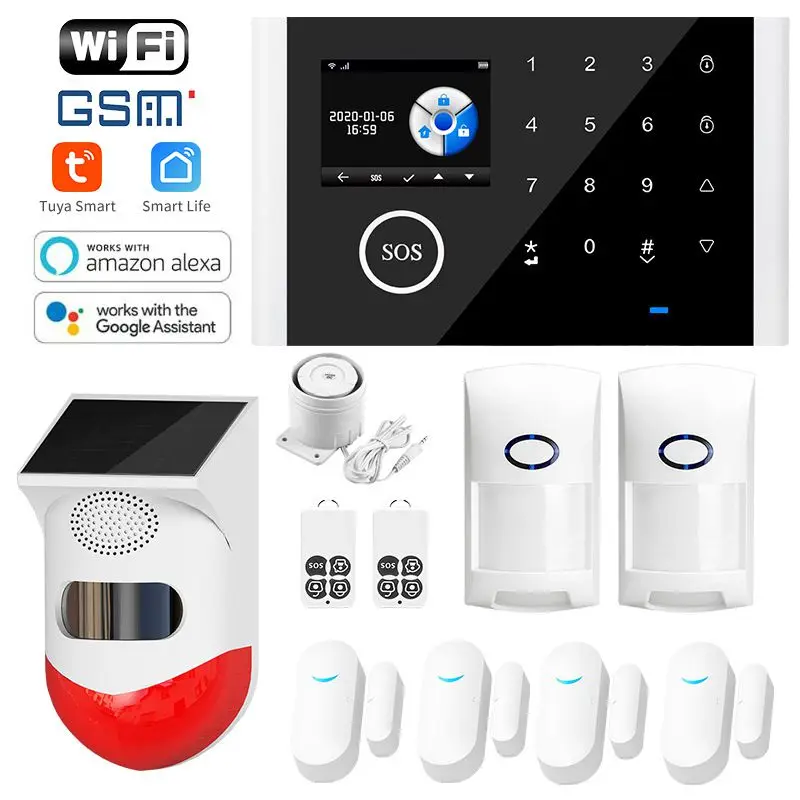 

Система сигнализации WIFI GSM, умный дом, дверной звонок с датчиком движения для дома