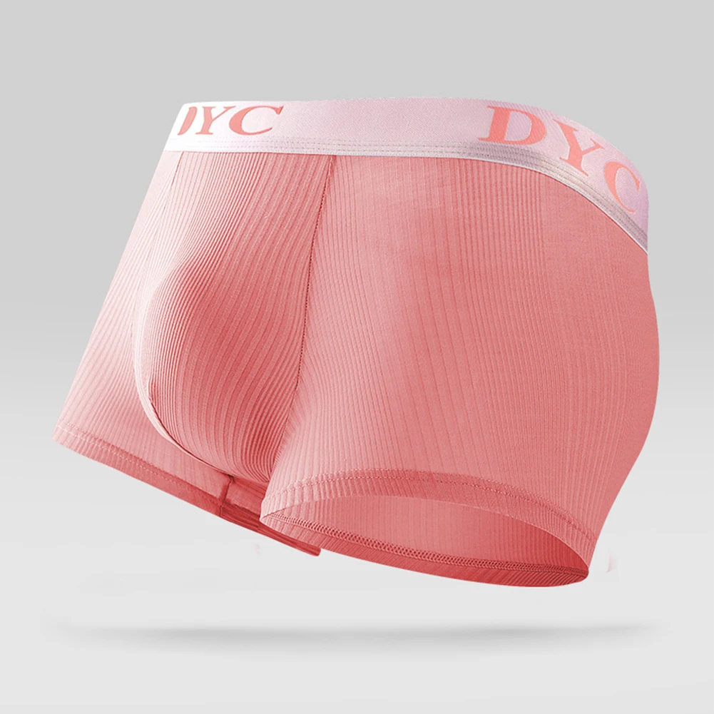 

Men Cotton Underwear Boxer Briefs Trunks Sexy Shorts U Convex Pouch Panties Bulge Pouch Underpants Elastic Wicking Boxers
