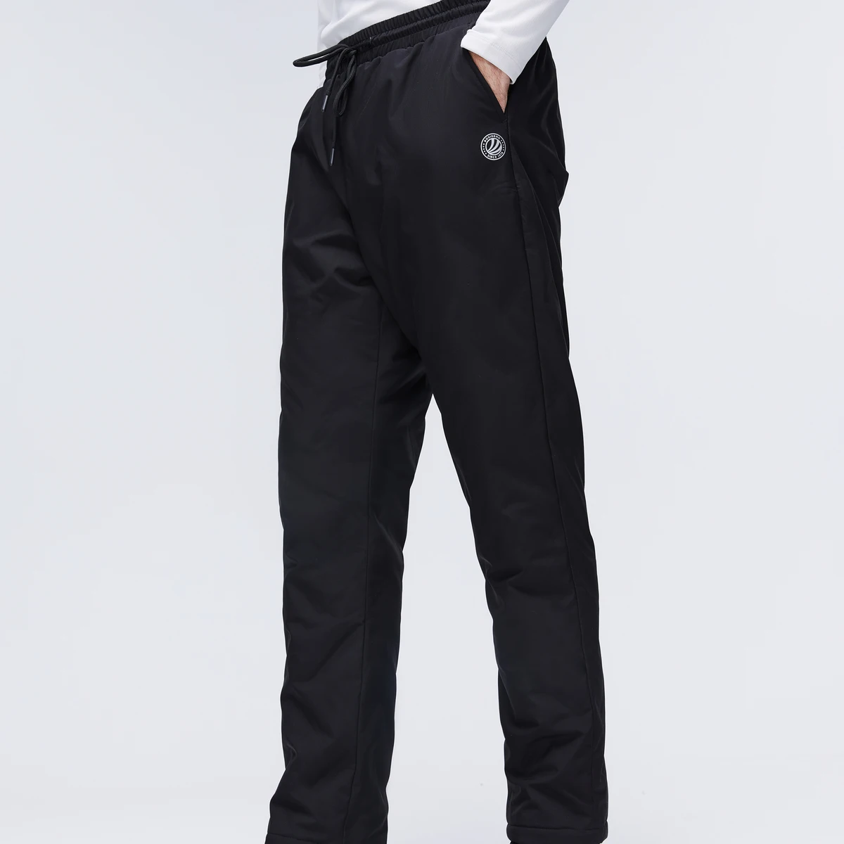 BOSIDENG женские мужские классические эластичные с высокой талией стеганые мягкие