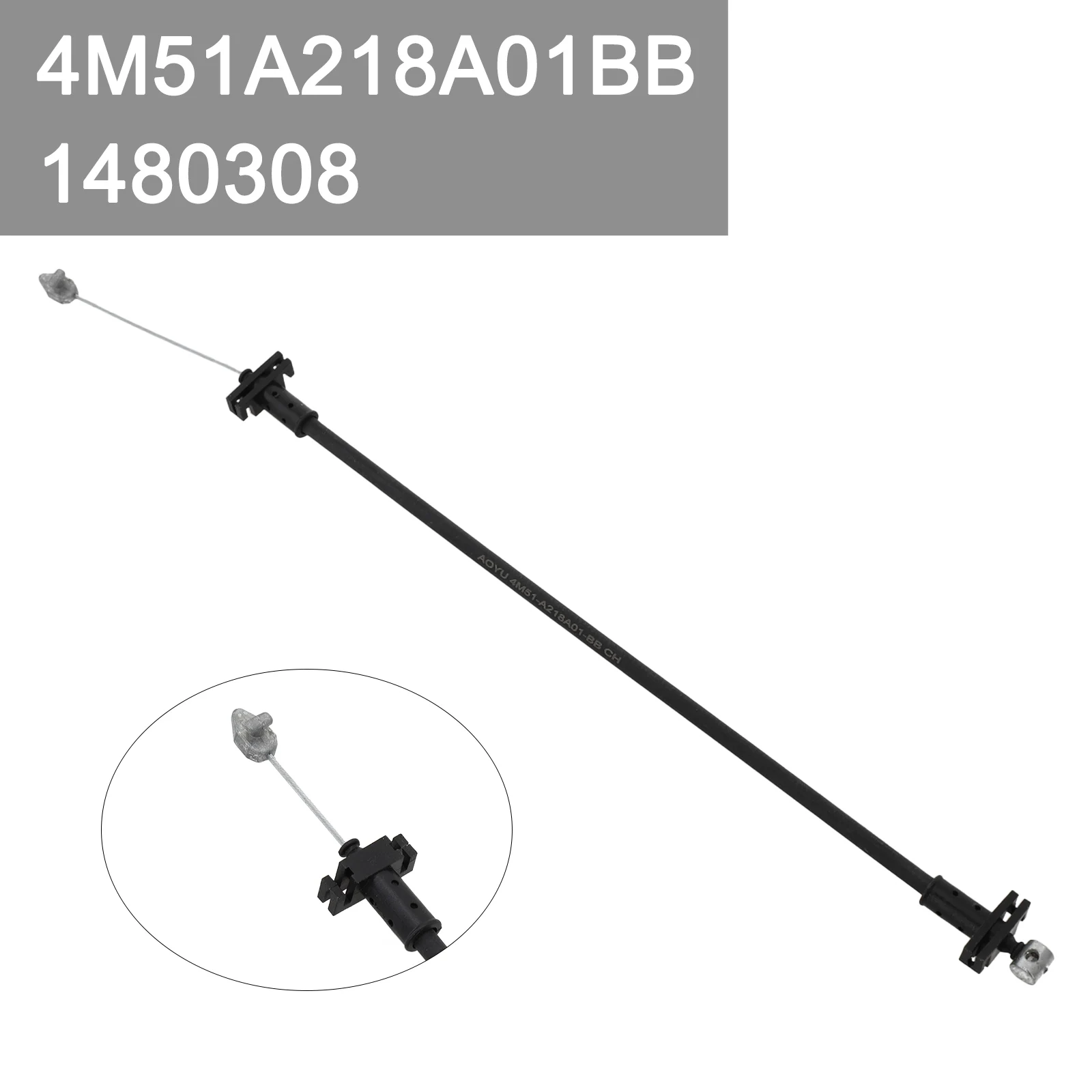 

Трос управления замком передней двери автомобиля для Ford Focus 2004-2013 гг. 1480308 Запасные части для проводов внешней ручки