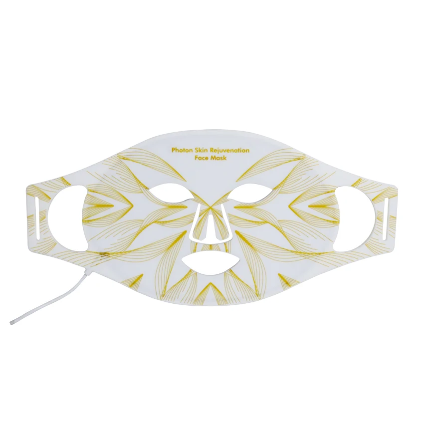 

Photon Skin Rejuvenation Instrument Flexible silicone Skin Care Red Light Led Face Mask