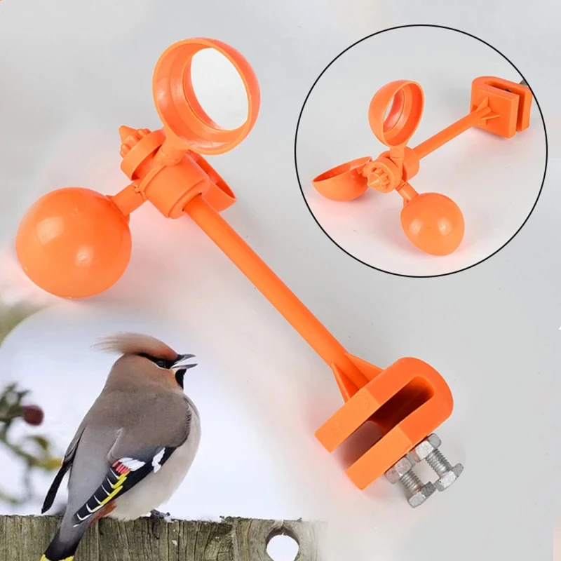 

Wind Power Birds Repeller Voice Scarer 360 Degree Rotary Repellents Crows Deterrent Orchard Patio Garden Pest Control Supplies