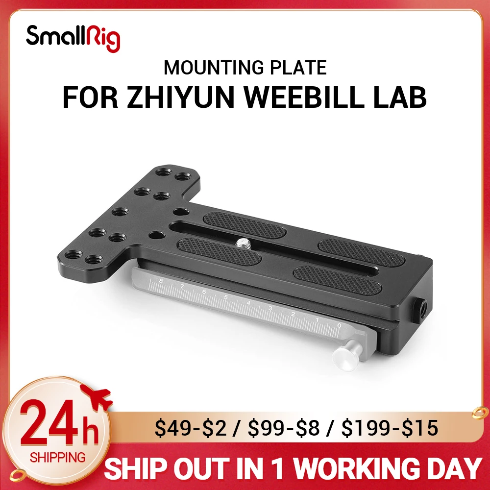 

Противовес SmallRig WEEBILL S для камеры, Монтажная пластина (тип Arca) для лаборатории Zhiyun Weebill/для Zhiyun WEEBILL-S Gimbal 2283