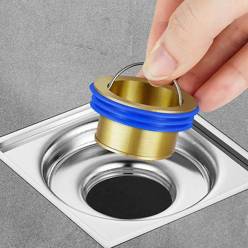 

One Way Drain Valve Sink Drainer Insect Prevent Colander Bath Shower Floor Strainer Seal Stopper Plug AntiOdor Sewer Drain Cover