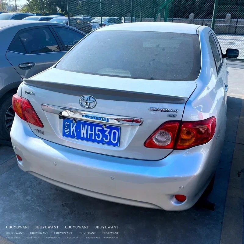 Спойлер для Toyota Corolla 2007 2008 2009 2010 2011 2012 АБС-материал углеродное волокно аксессуары