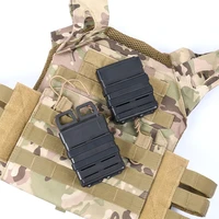 wadsn fast mag friction mag holder tactical molle magazine pouch for ar15 m4 5 56 7 62 9mm scorpion fast mag holster case holder