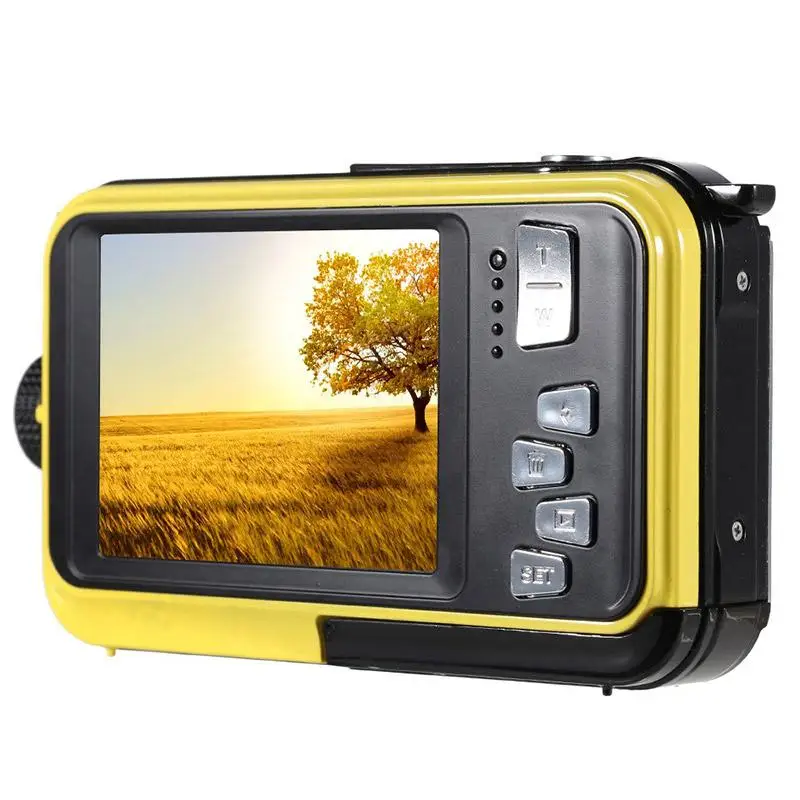 

Digital Cameras 2.7inch 48MP Underwater Waterproof Camera Dual Screen Video Camcorder Children Portable Mini
