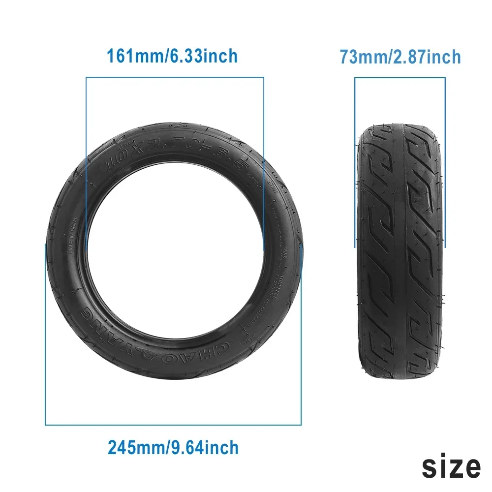 Бескамерные шины 10 х2 70-6 5 вакуумная утолщенная и износостойкая шина 10*2 7-6 для