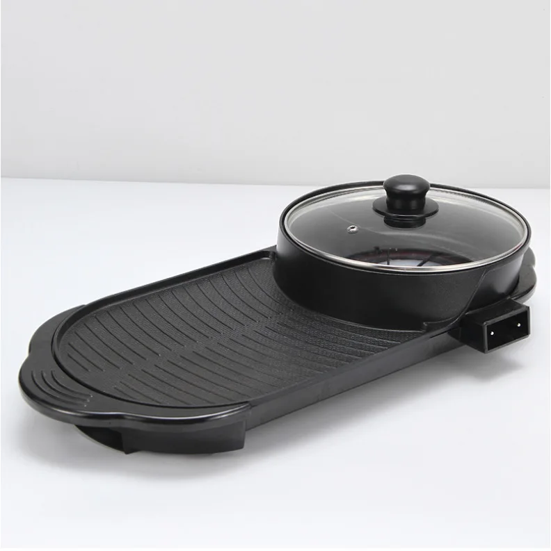 Горячий горшок для барбекю в Корейском стиле домашняя жареная рыба