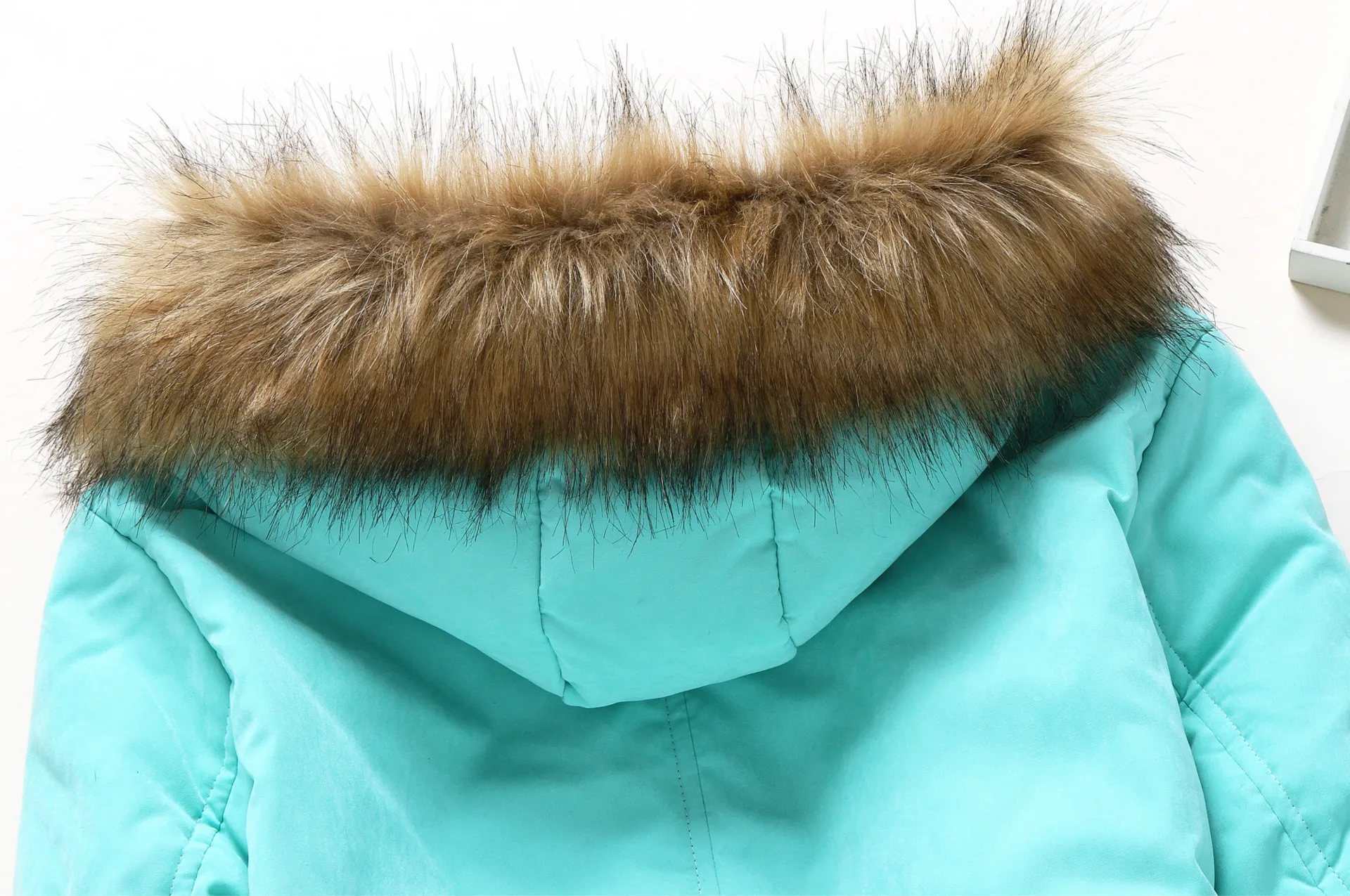 Women Casual Hooded Jacket Polyester Peachskin Velvet Fabric Winter New Female Long sleeved lamb Coats Ladies Parkas Asian Size