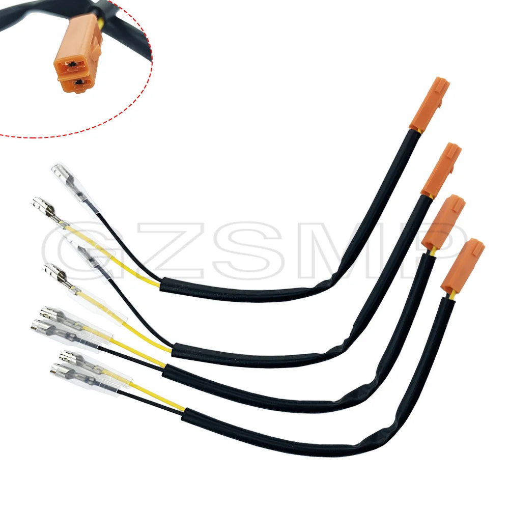 

Подходит для KAWASAKI Z125 Z250 Z300 Z650 Z900 Z1000 Ninja ZX ZR ZX6R 650 OEM проводка указателя поворота, разъемы, адаптеры