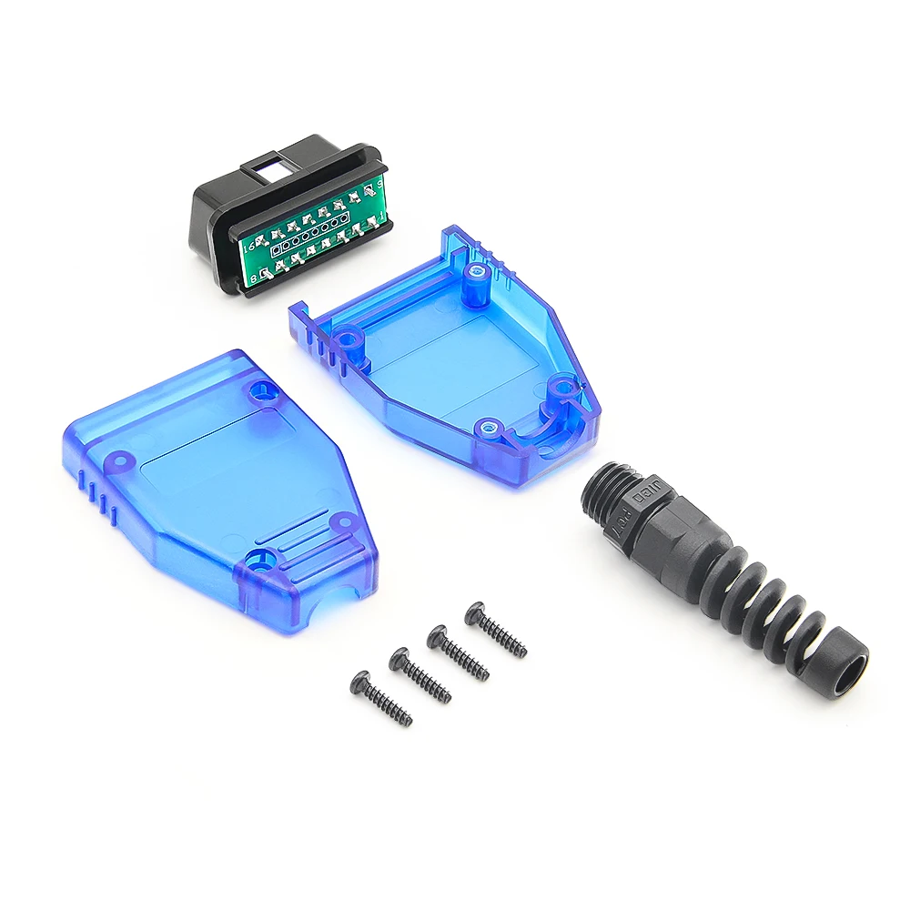 Кабель-удлинитель OBD2, универсальный 16-контактный автомобильный диагностический инструмент «сделай сам» для VW, BMW, OBD 2 разъем