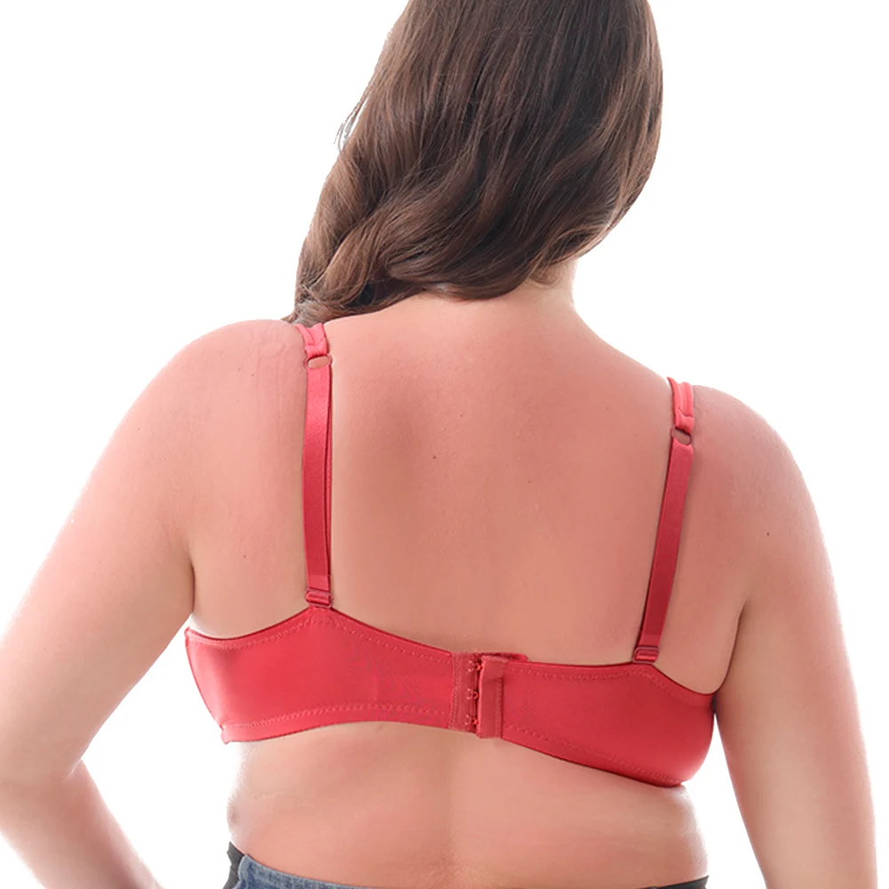 New Bras For Womens Large Size Bra Adjusted-straps Brassiere Sexy Women's Underwear Top Plus Size Underwear C D DD E F Cup