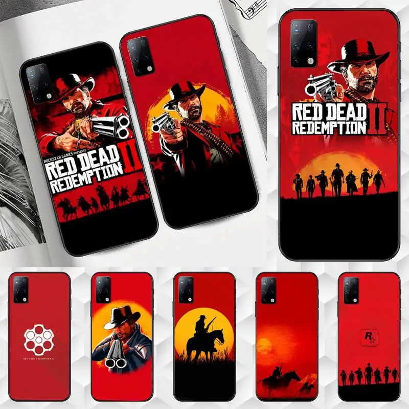

Red Dead Redemption 2 Phone Case for Samsung A6 A6S A530 A720 A750 A8 A9 A10 A20 A30 A40 A50 A70 A10S A20S A51 A52 Plus 5G cover