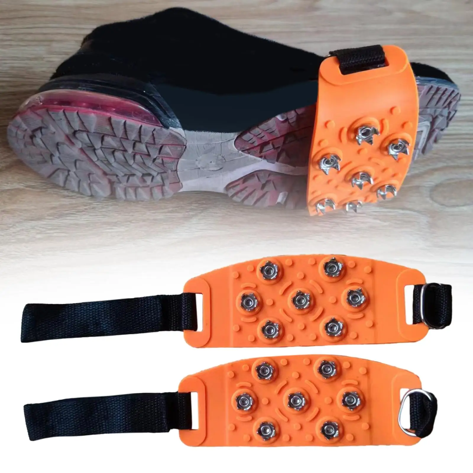 Шипы для обуви Ice Snow Claw Ледяные бутсы Легкие мужские и женские тяговые Кошки снега