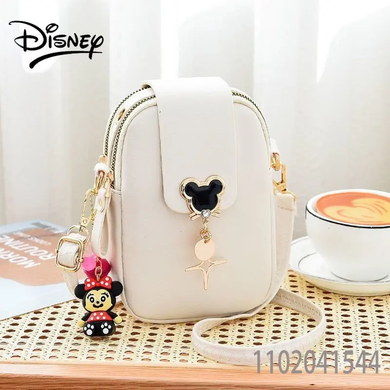 Disney Purse Women's Shoulder Bag for Girl Cute Mickey Mouse Cross Body Bag PU for Shopping Travel Birthday Gift Free Shipping