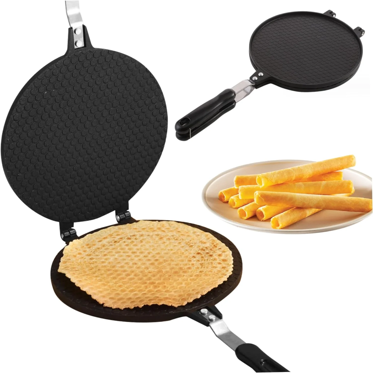 Presa Pan Tortilla Maker 7-дюймовый антипригарный пресс для тортильи и плита с ручкой