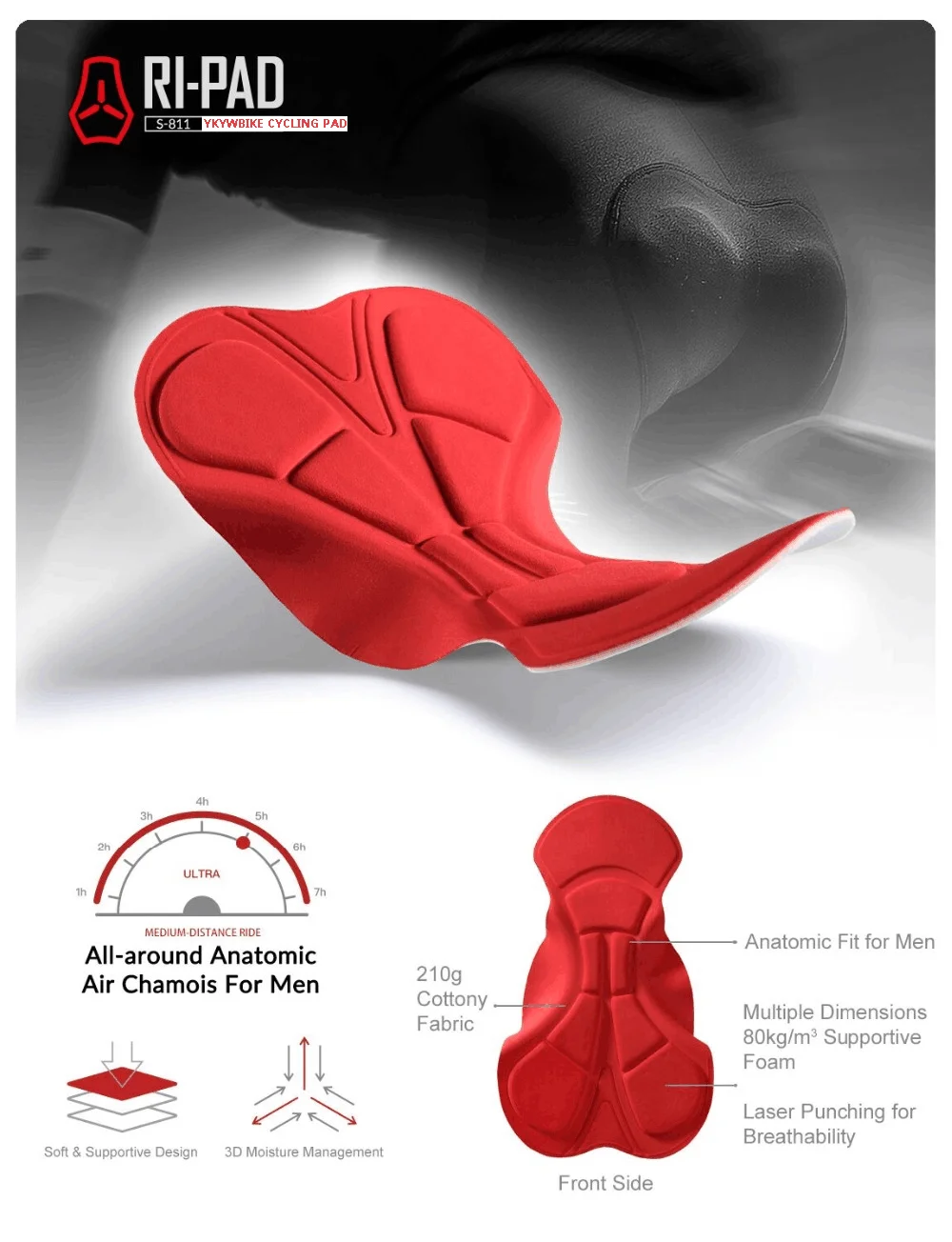 Мужские Велосипедные Брюки Длинные Дышащие Быстросохнущие Для Езды На Горных