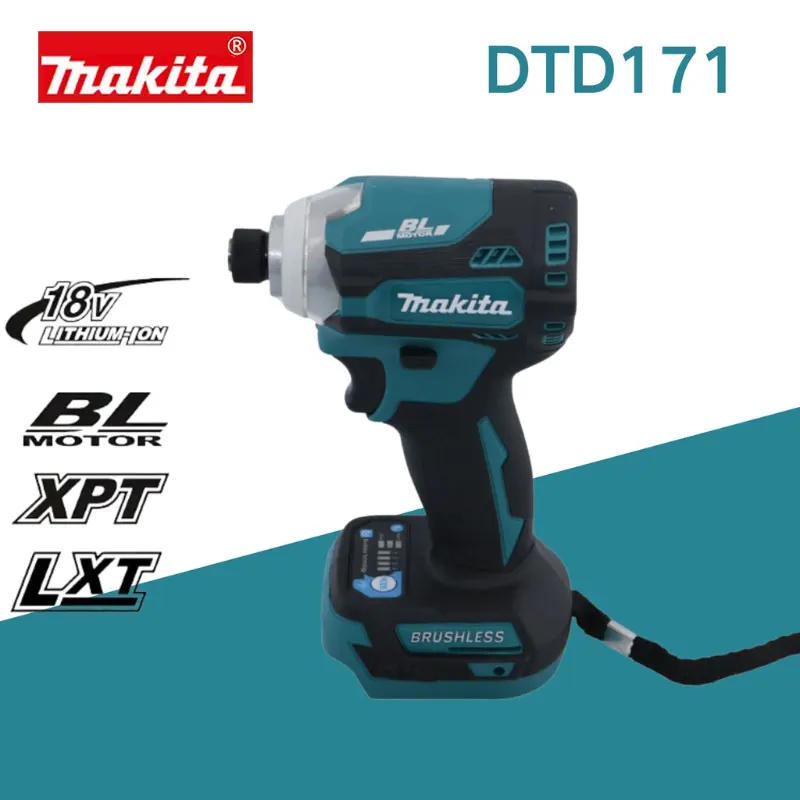 Электрическая отвертка Makita DTD171 аккумуляторная бесщеточная 18 В