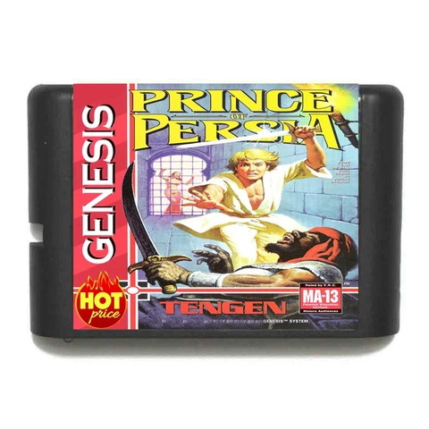 Игровая карта Prince Of Persia для Sega Mega Drive, Genesis