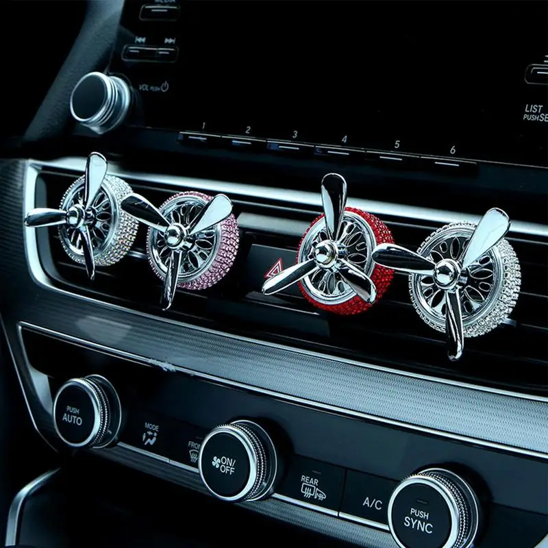

Car air freshener auto air outlet propeller fragrance car interior fragrance decoration vehicles men women air freshener