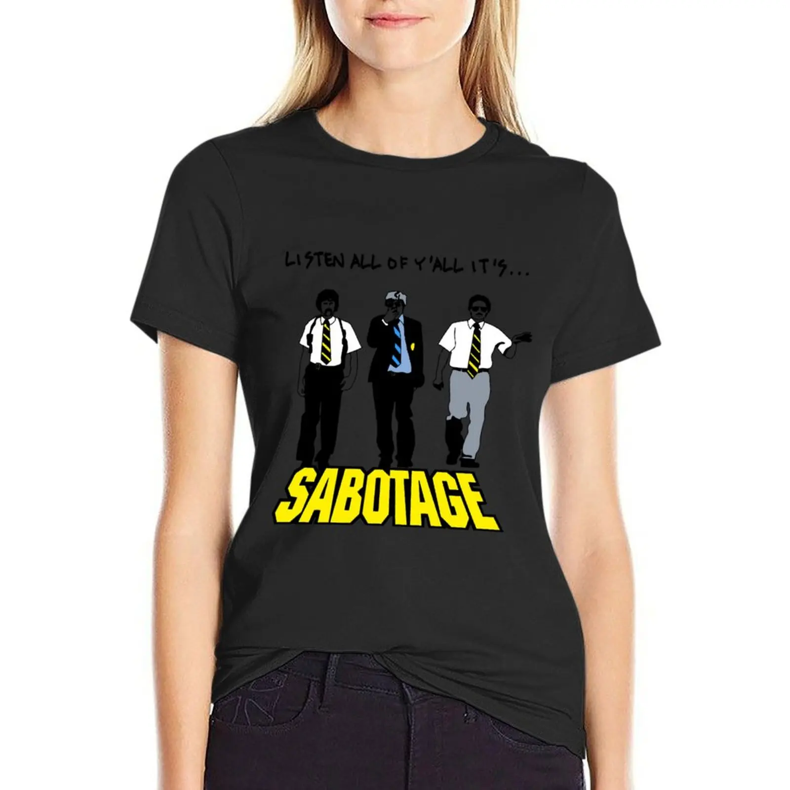 Футболка женская с принтом в стиле хип-хоп