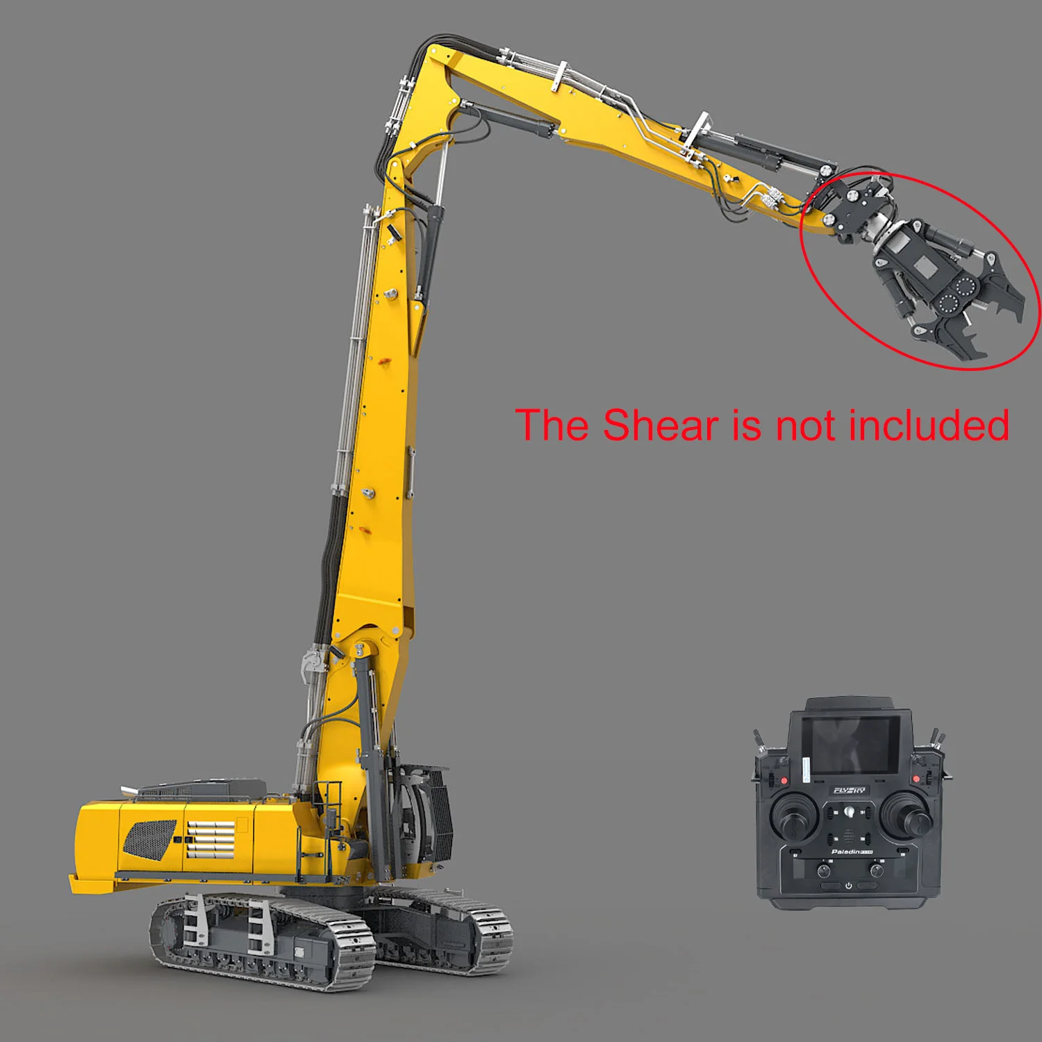 Радиоуправляемый экскаватор RTR Kabolite K970 300 1/14 гидравлический металлоискатель