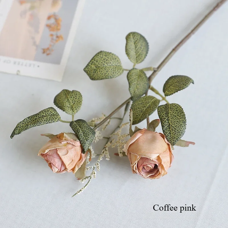 

Искусственная шелковая роза 32 см для свадьбы