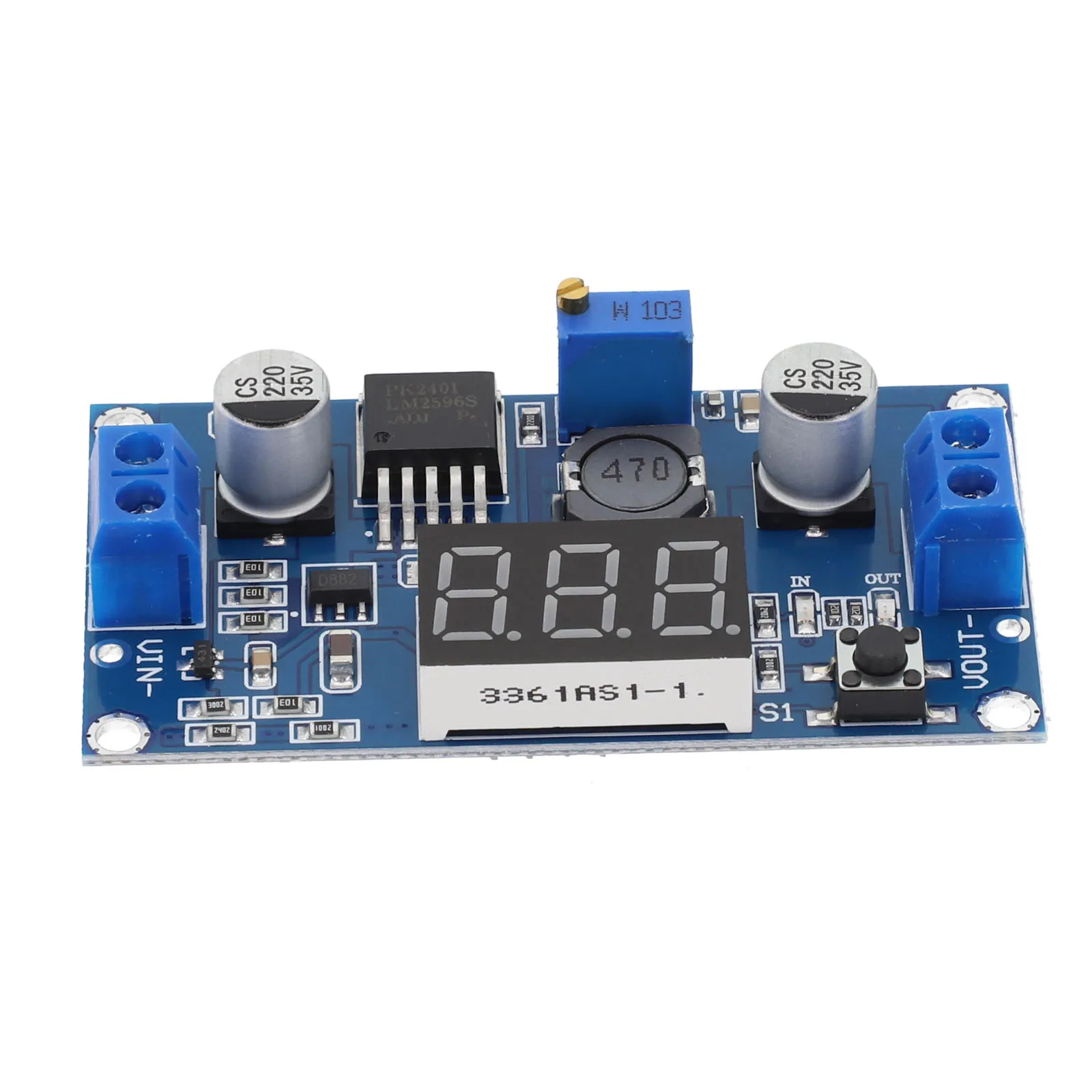 Эффективный преобразователь мощности постоянного тока 1 25 В-35 В понижающий
