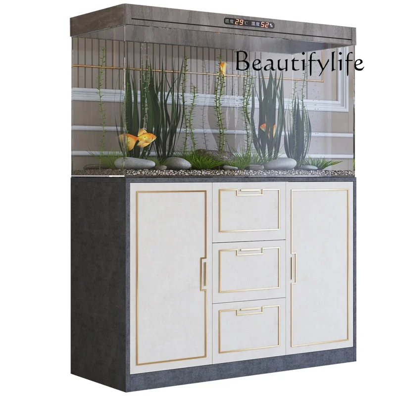 Светильник роскошный шкаф для аквариума Европейский супербелый фильтров с