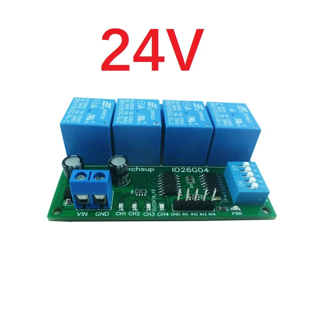 

Реле модуль IO26G04 eletechsup 4 канала