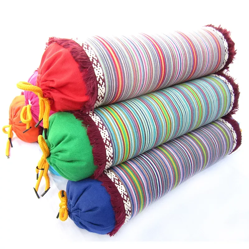 

2023 Cervical care pillow new coarse cotton buckwheat hull physiotherapy traction neck pillow washable jacket duvet cover carpet