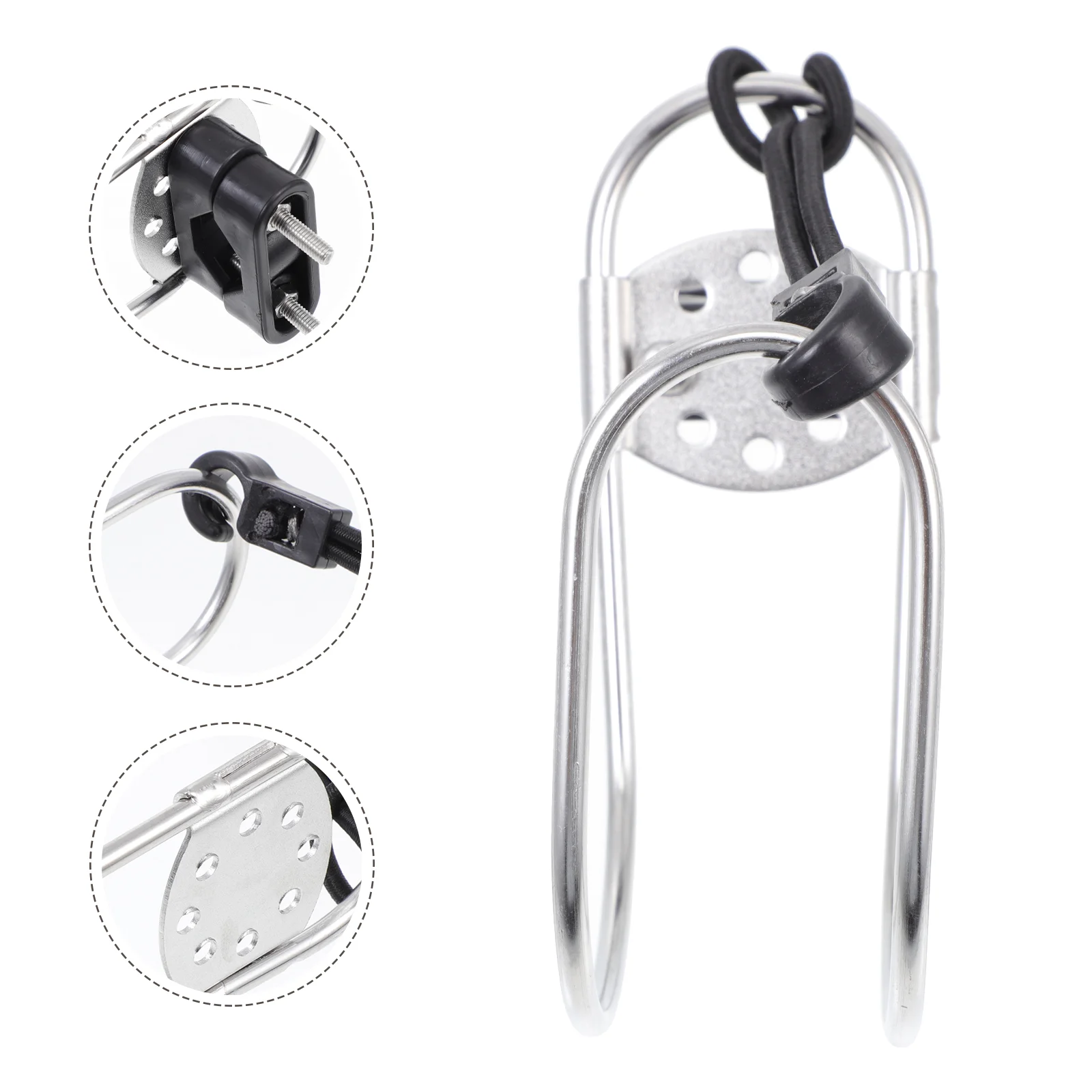 

Holder Boat Lifebuoy Bracket Horseshoe Bracket Stainless Life Ring Bracket Yacht Accessory for Sailing Outdoor