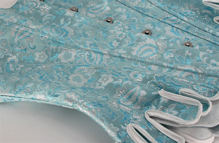 Женский винтажный Готический корсет-бюстье с бретельками и стальными косточками