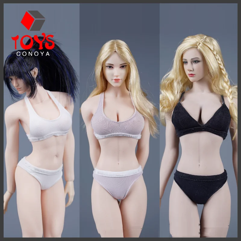 Фото SA Toys SA038 1/6 Масштаб Классическое нижнее белье Спортивный жилет для йоги Трусы Комплект солдатской одежды Модель подходит для 12 дюймов Фигурка тела куклы №1